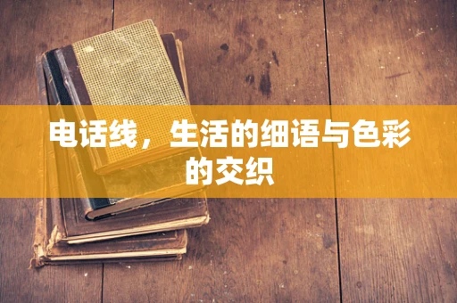 电话线，生活的细语与色彩的交织