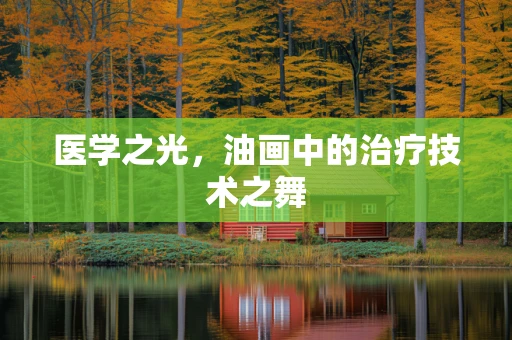 医学之光，油画中的治疗技术之舞