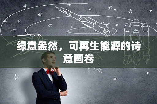 绿意盎然，可再生能源的诗意画卷