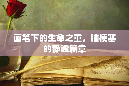 画笔下的生命之重，脑梗塞的静谧篇章