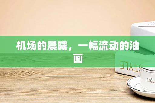 机场的晨曦，一幅流动的油画