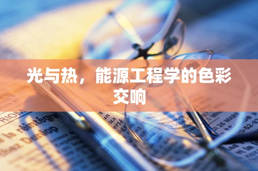 光与热，能源工程学的色彩交响