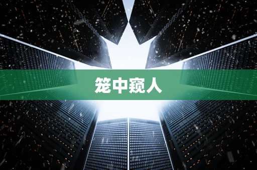 笼中窥人