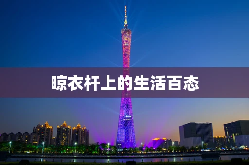 晾衣杆上的生活百态