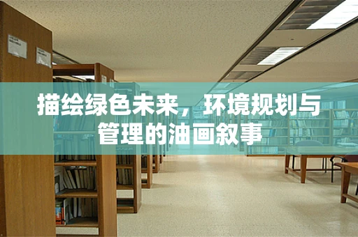 描绘绿色未来，环境规划与管理的油画叙事