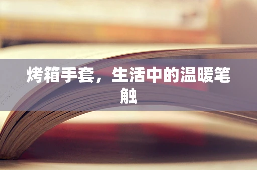 烤箱手套，生活中的温暖笔触
