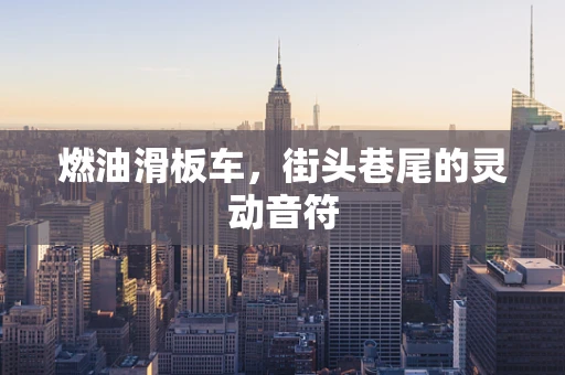 燃油滑板车，街头巷尾的灵动音符
