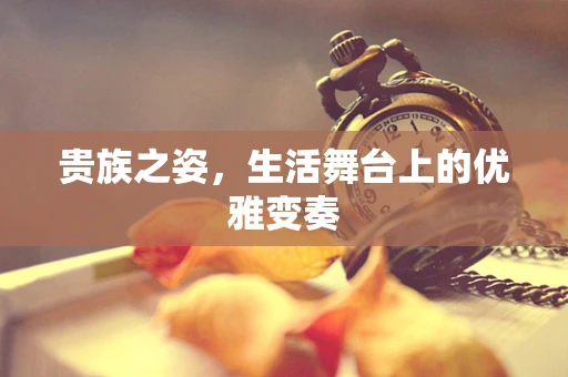贵族之姿，生活舞台上的优雅变奏