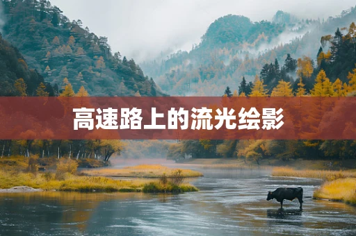 高速路上的流光绘影