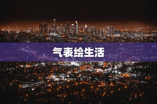 气表绘生活