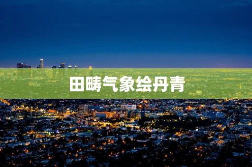田畴气象绘丹青