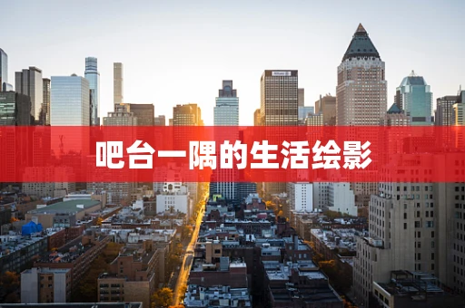 吧台一隅的生活绘影