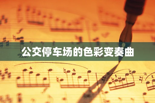公交停车场的色彩变奏曲
