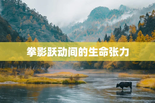 拳影跃动间的生命张力
