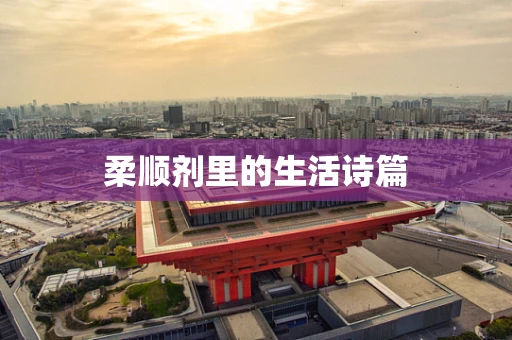 柔顺剂里的生活诗篇