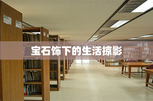 宝石饰下的生活掠影