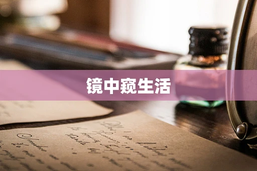 镜中窥生活