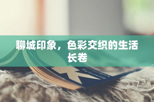 聊城印象，色彩交织的生活长卷