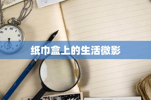纸巾盒上的生活微影