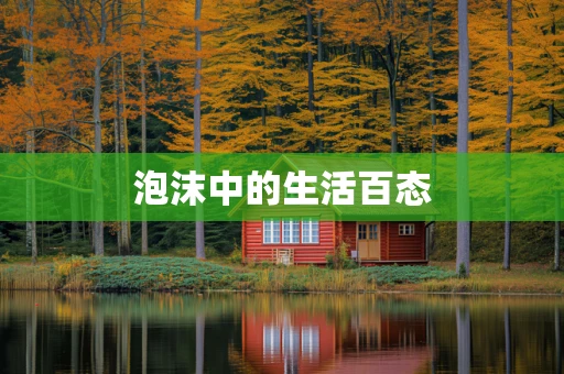 泡沫中的生活百态