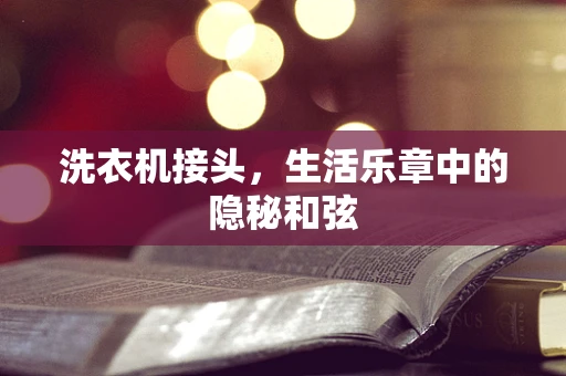 洗衣机接头，生活乐章中的隐秘和弦