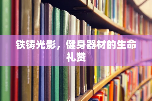 铁铸光影，健身器材的生命礼赞