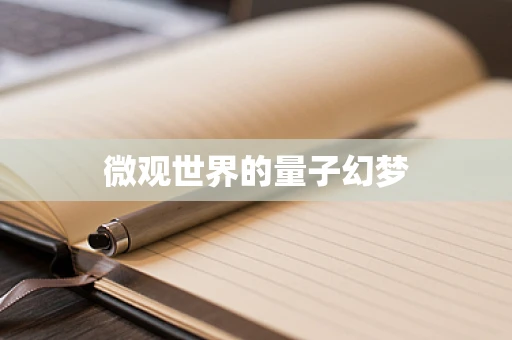 微观世界的量子幻梦