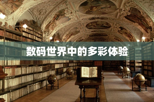 数码世界中的多彩体验