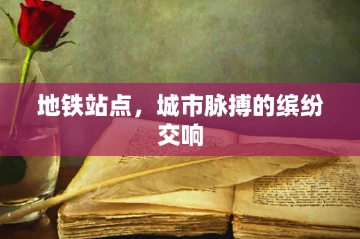 地铁站点，城市脉搏的缤纷交响