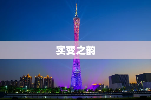 实变之韵