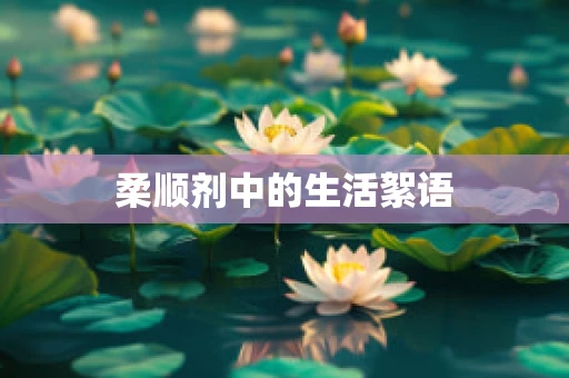 柔顺剂中的生活絮语