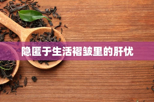 隐匿于生活褶皱里的肝忧