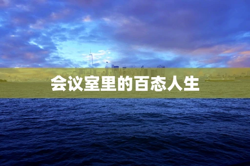 会议室里的百态人生