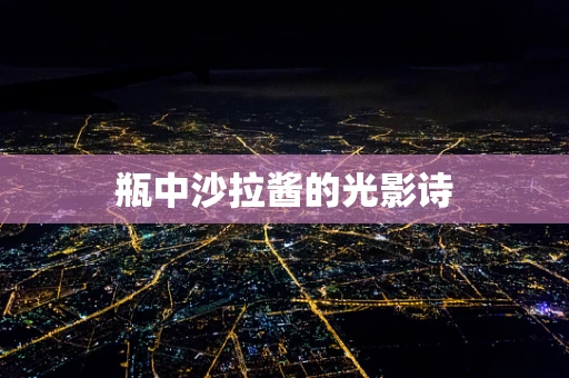 瓶中沙拉酱的光影诗
