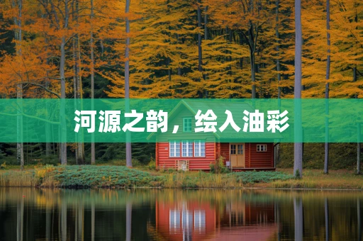 河源之韵，绘入油彩
