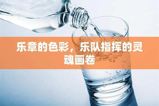 乐章的色彩，乐队指挥的灵魂画卷