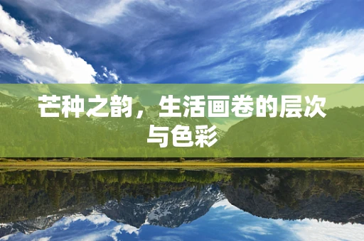 芒种之韵，生活画卷的层次与色彩