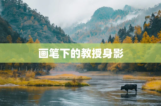 画笔下的教授身影