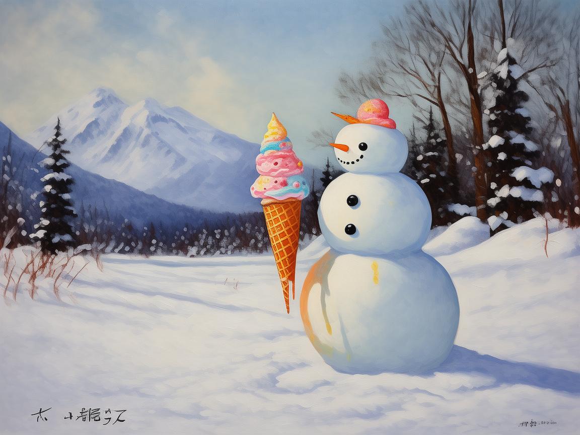 雪糕烧不化的背后，钟薛高创始人匠心独白的油画印象