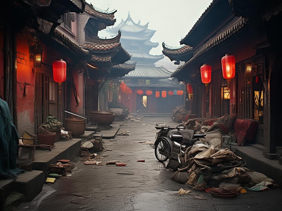 西安街头的悲情画卷，一幕不应发生的冲突