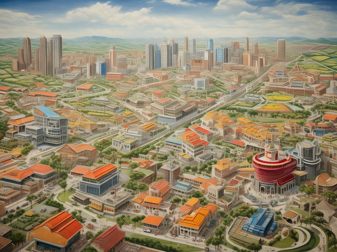 十五五全球热词，中国新机遇的油画长卷