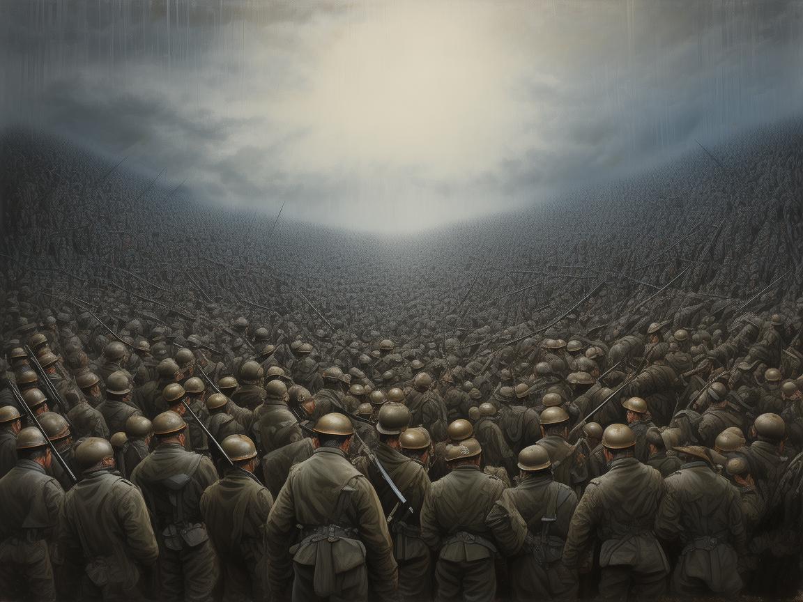 艺术与真相,油画中的1万乌军被包围 艺术与真相,油画中的1万乌军被包围